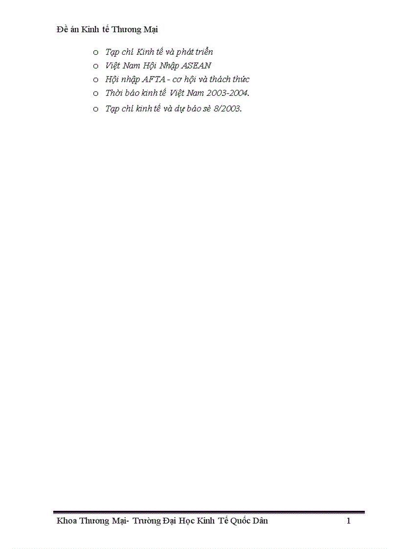 image for page Thúc đẩy xuất khẩu hàng hoá của Việt Nam trong điều kiện thực hiện lộ trình AFTA CEPT