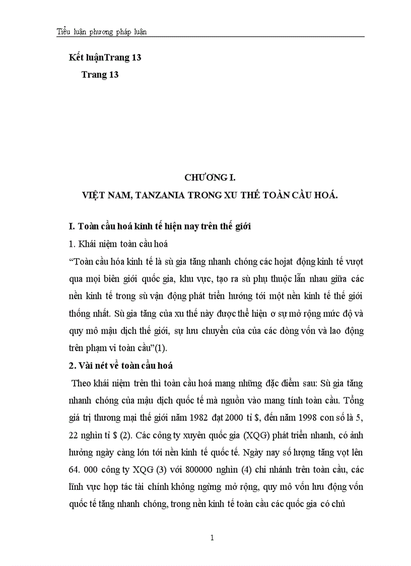 image for page Triển vọng hợp tác kinh tế Việt Nam Tanzania