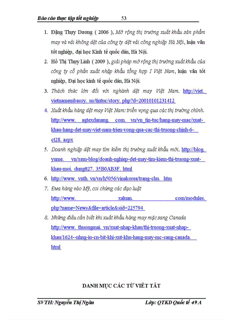 image for page Mở rộng thị trường xuất khẩu hàng may mặc của Công ty TNHH Vinakorea Việt Nam