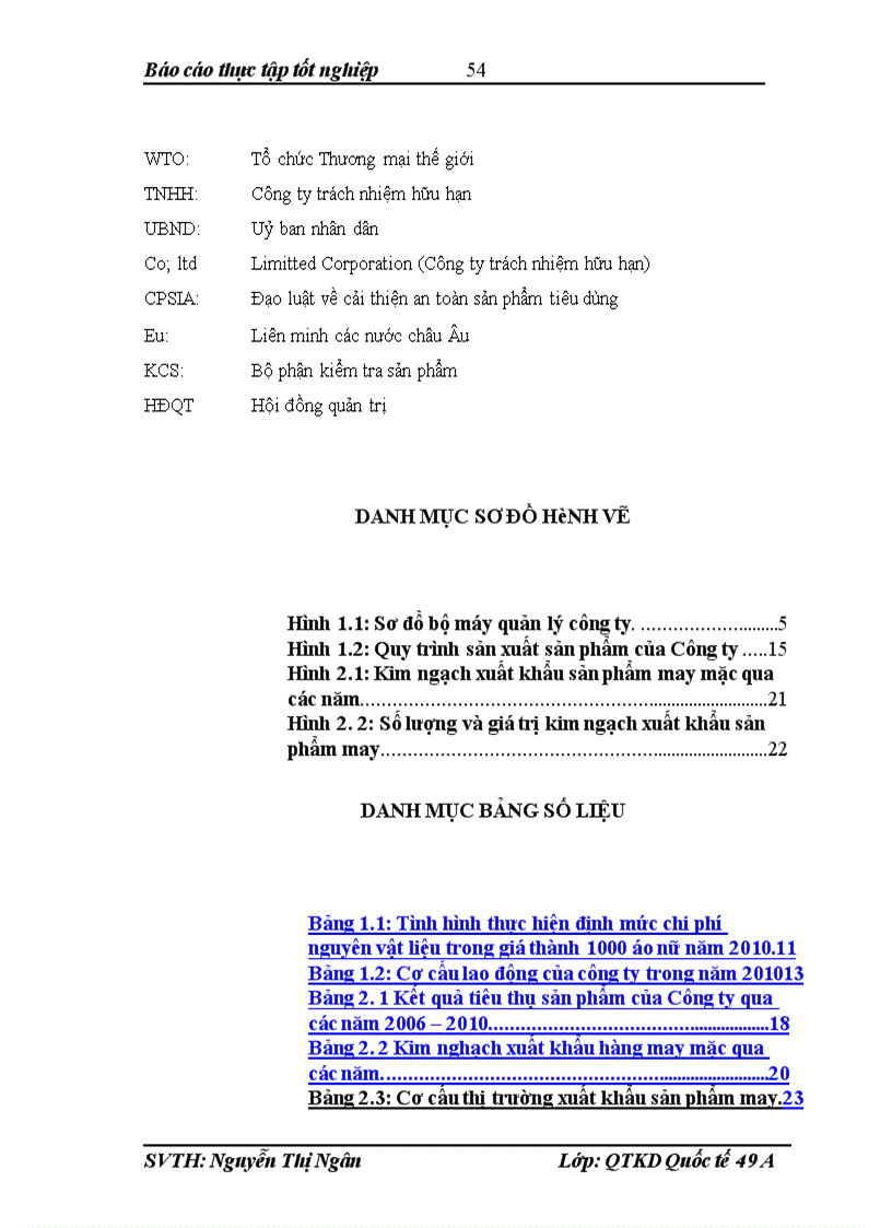 image for page Mở rộng thị trường xuất khẩu hàng may mặc của Công ty TNHH Vinakorea Việt Nam