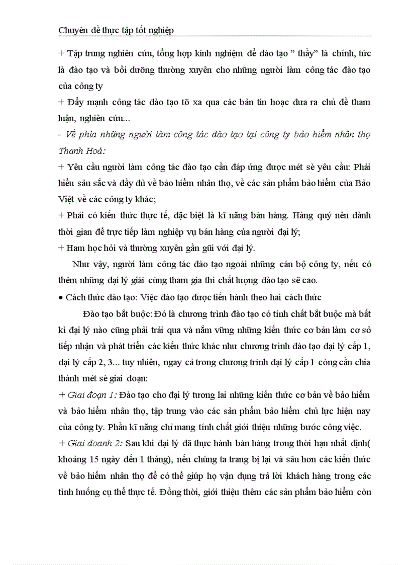 image for page Nâng cao năng lực hoạt động của bộ máy quản lý ở công ty bảo hiểm nhân thọ Thanh Hoá
