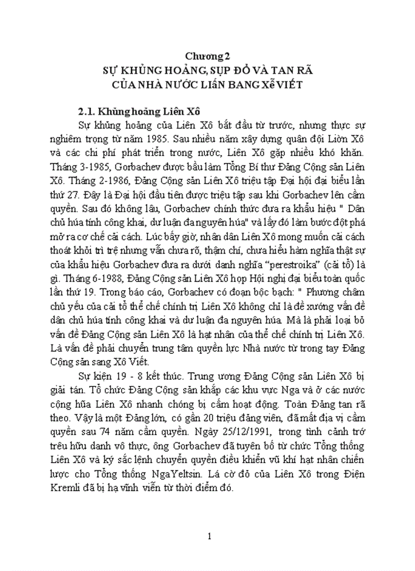 image for page Yếu tố dân tộc trong sự tan rã Nhà nước Liên bang Xô Viết 1