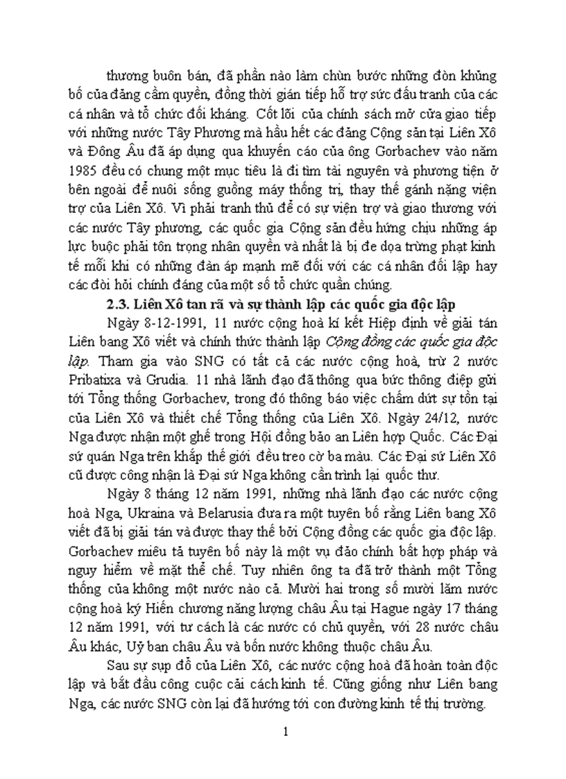 image for page Yếu tố dân tộc trong sự tan rã Nhà nước Liên bang Xô Viết 1
