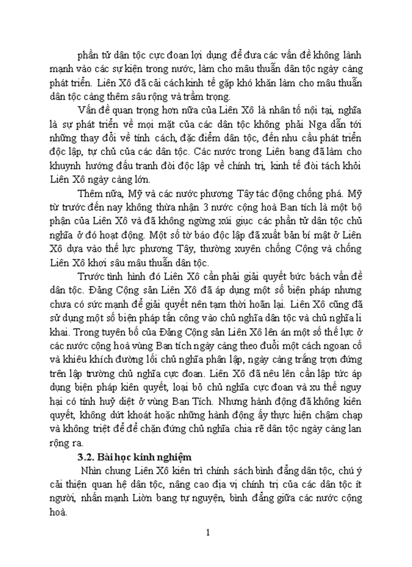 image for page Yếu tố dân tộc trong sự tan rã Nhà nước Liên bang Xô Viết 1