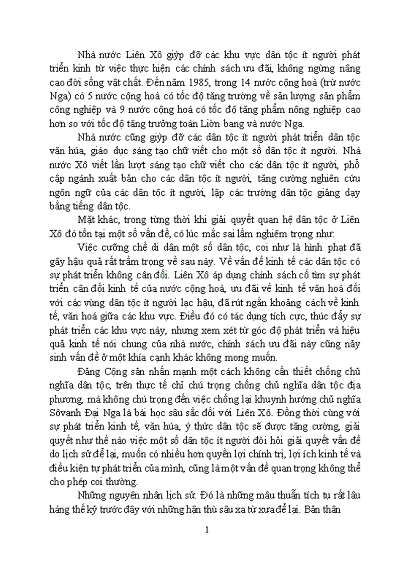 image for page Yếu tố dân tộc trong sự tan rã Nhà nước Liên bang Xô Viết 1
