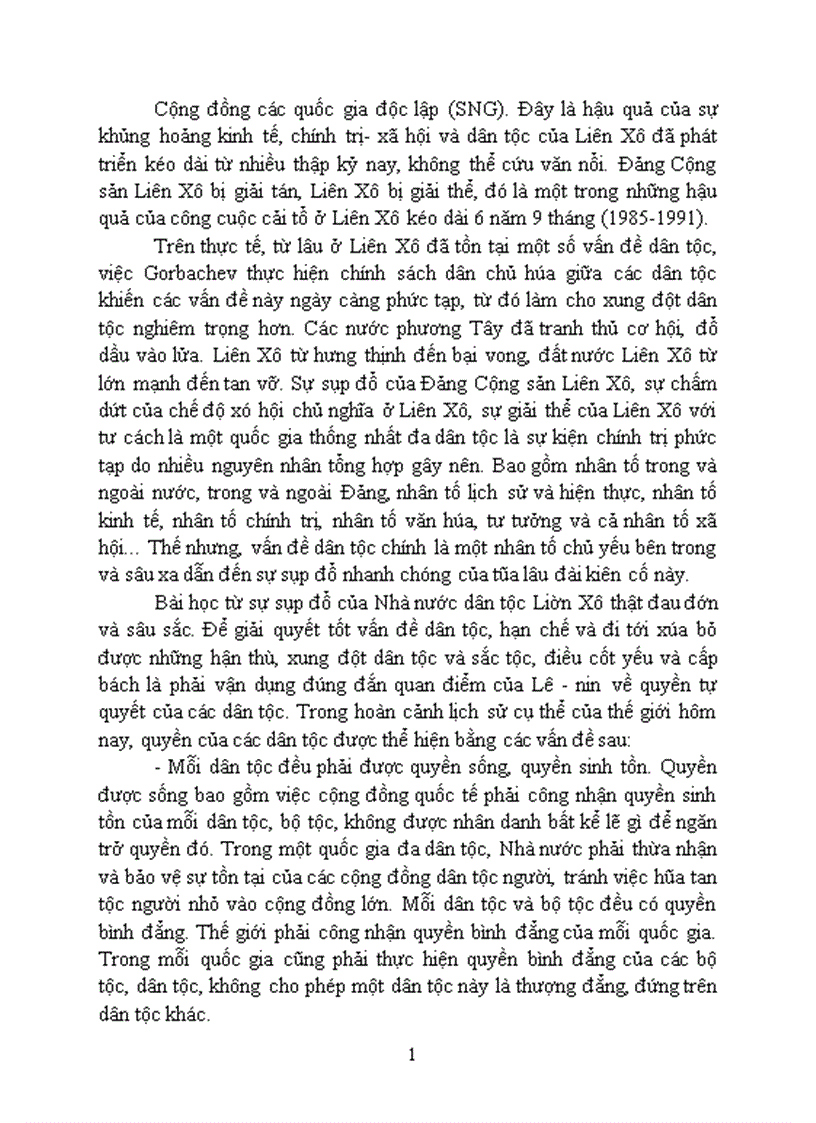 image for page Yếu tố dân tộc trong sự tan rã Nhà nước Liên bang Xô Viết 1