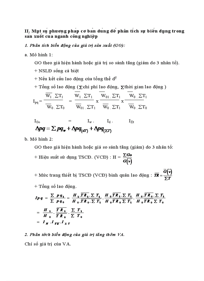 image for page Ứng dụng các chỉ tiêu và phương pháp thống kê để phân tích biến động sản xuất ngành công nghiệp