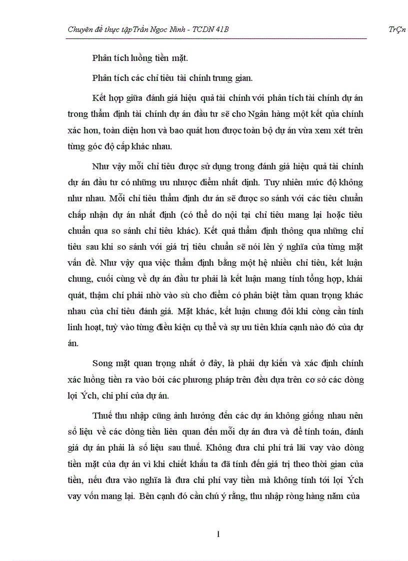 image for page Thẩm định dự án đầu tư của NHTM