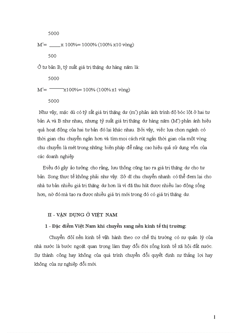 image for page Học thuyết tuần hoàn và chu chuyển tư bản và sự vận dụng nó vào nền kinh tế thị trường thời kỳ quá độ ở nước ta