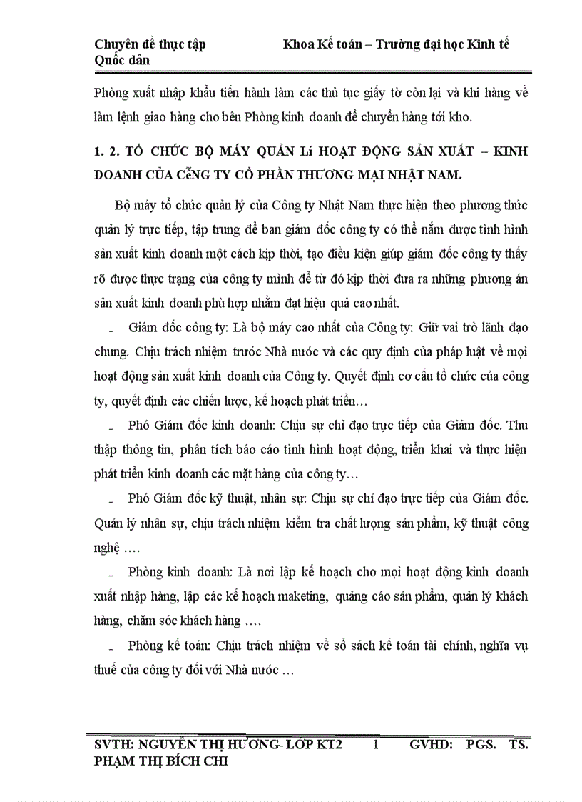 image for page Hạch toán bán hàng và xác định kết quả kinh doanh tại Công ty Cổ phần Xuất Nhập Khẩu Thương mại Nhật Nam