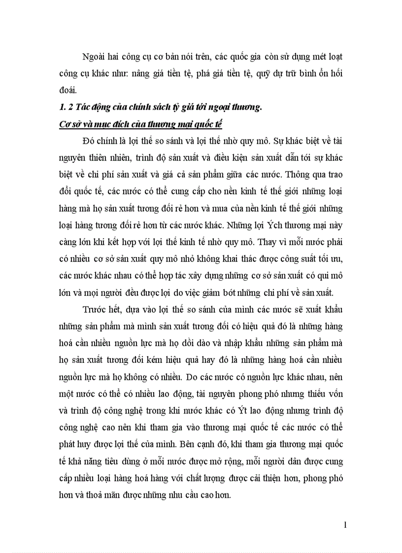 image for page Chính sách tỷ giá của Trung Quốc và tác động của nó tới thương mại Trung Quốc và một số nước