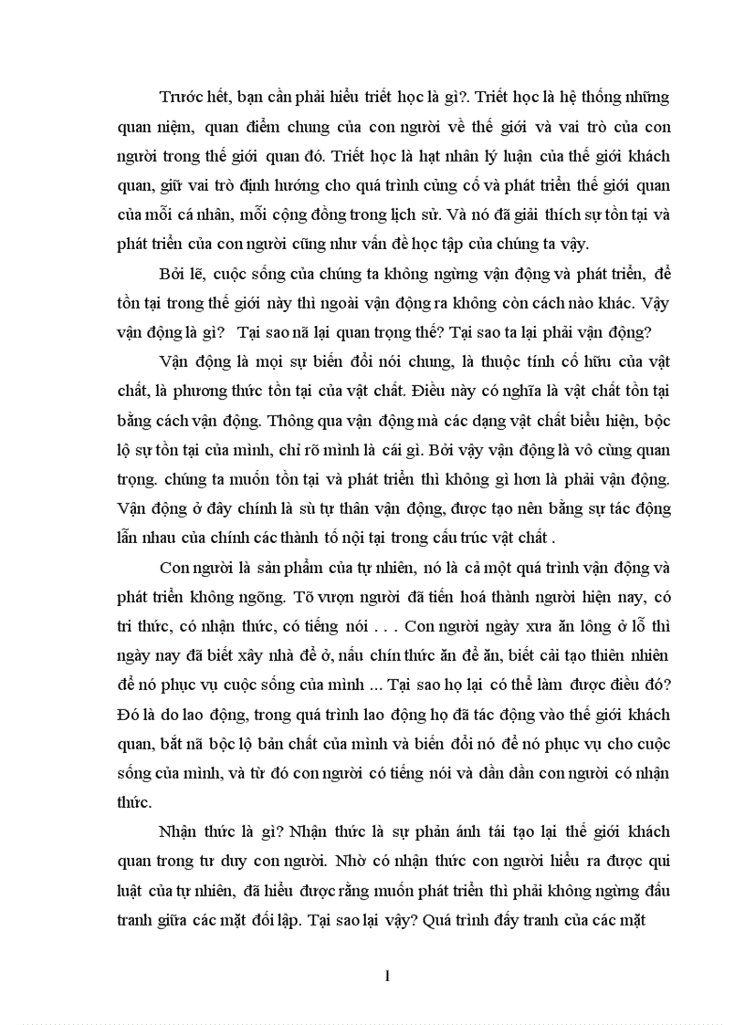 image for page Môn Triết học Mác Lênin