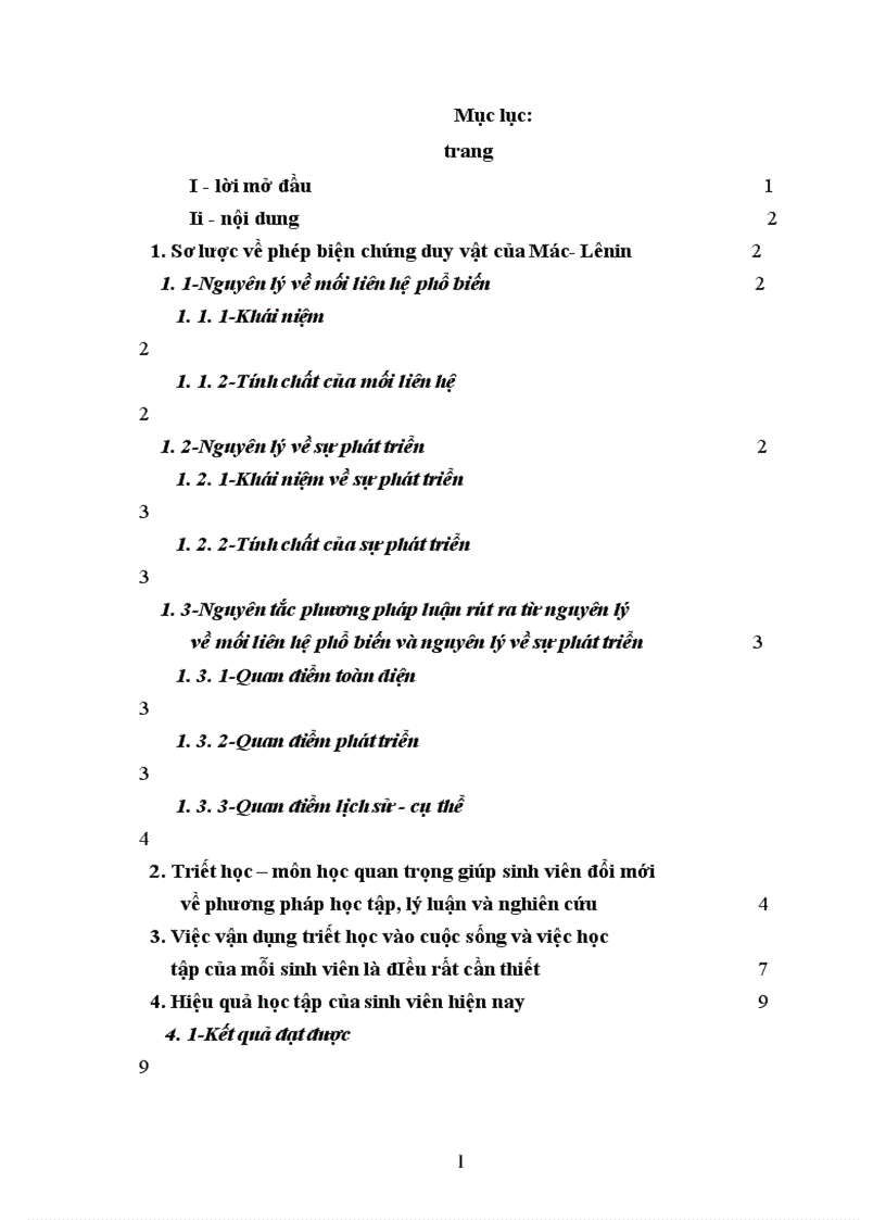 image for page Môn Triết học Mác Lênin