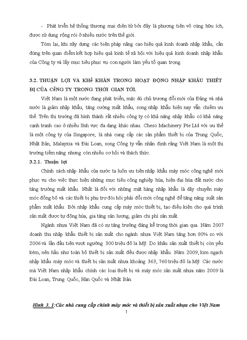 image for page Hoạt động nhập khẩu thiết bị của Công ty Cheso Machinery Pte Ltd