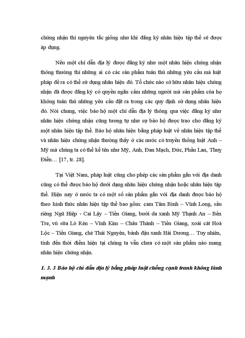 image for page Xác lập và quản lý chỉ dẫn địa lý cho hàng nông sản Việt Nam Thực trạng và giải pháp