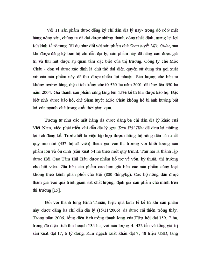 image for page Xác lập và quản lý chỉ dẫn địa lý cho hàng nông sản Việt Nam Thực trạng và giải pháp