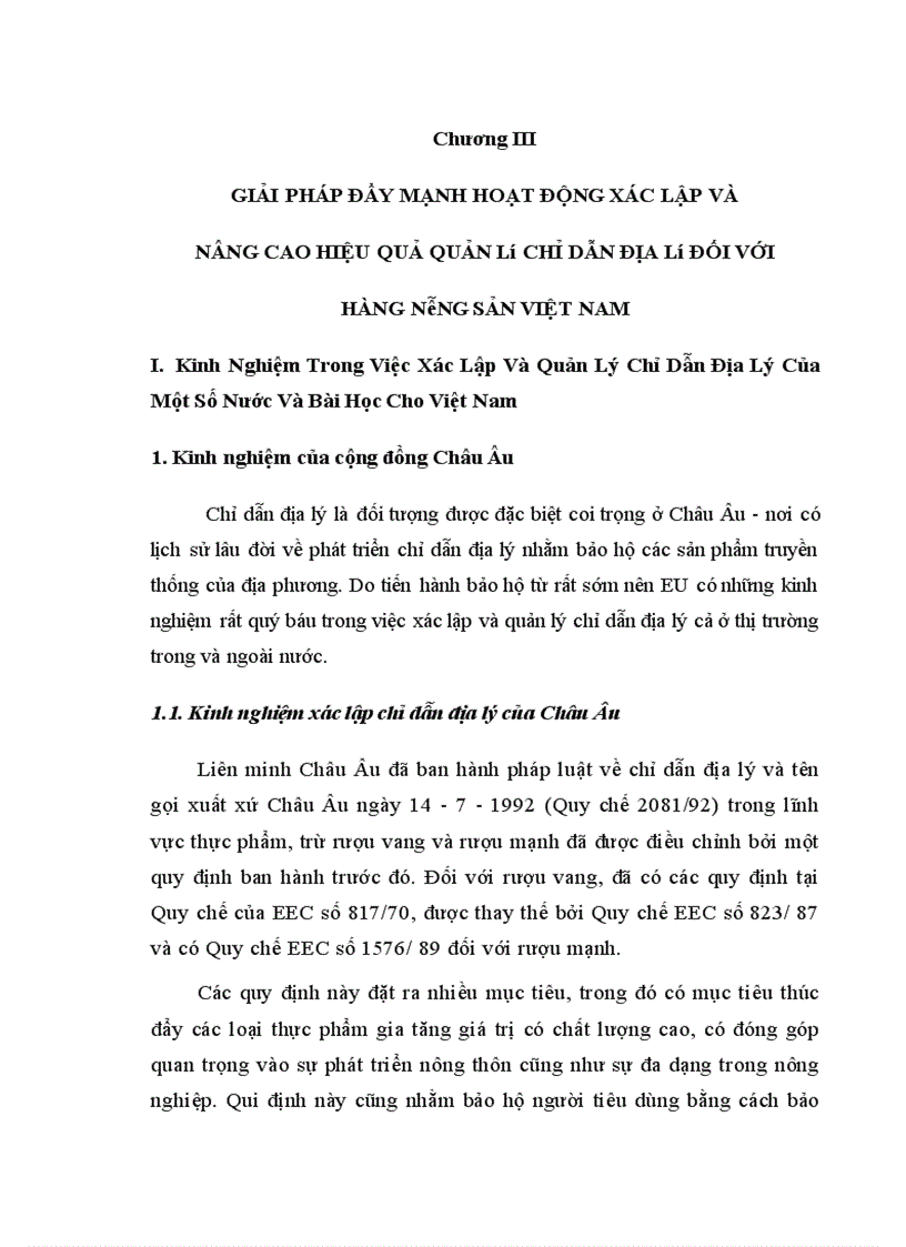 image for page Xác lập và quản lý chỉ dẫn địa lý cho hàng nông sản Việt Nam Thực trạng và giải pháp