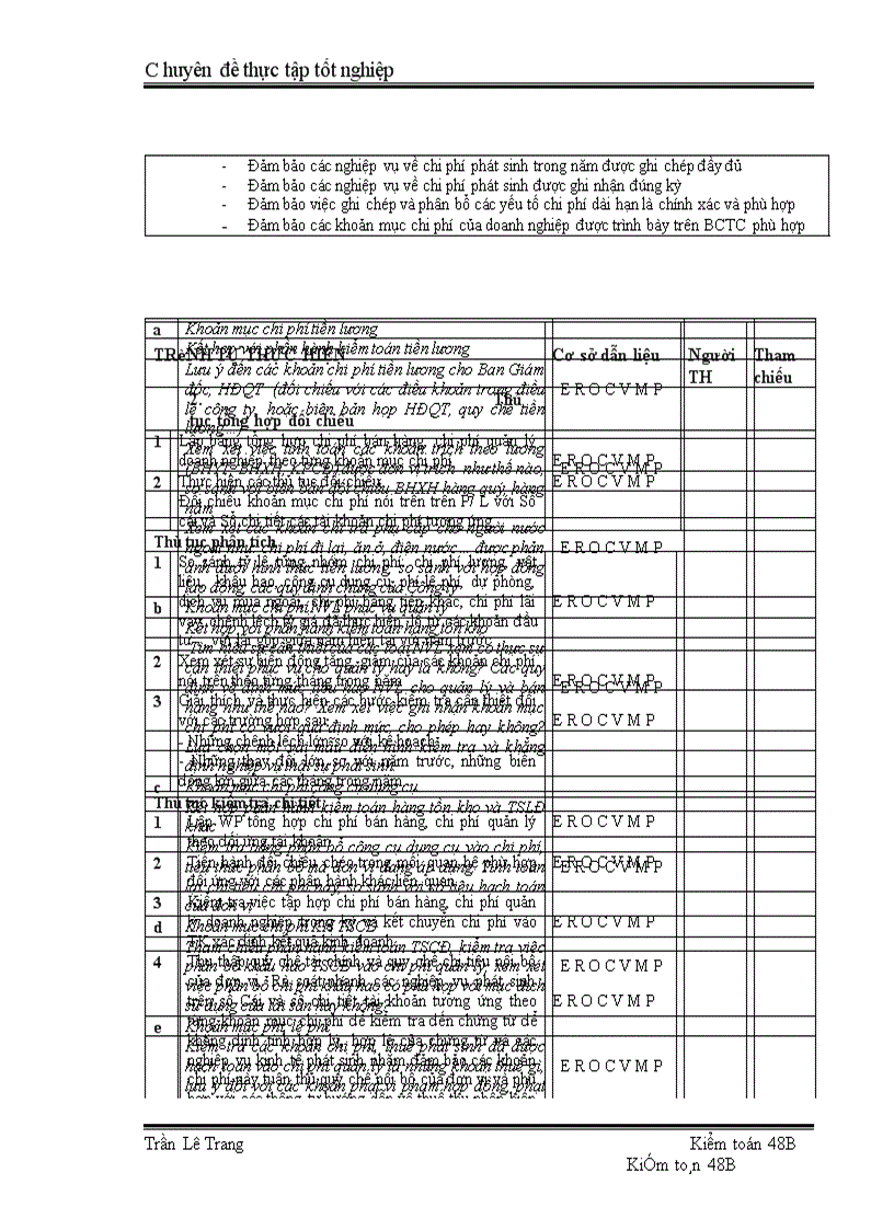 image for page Quy trình kiểm toán khoản mục chi phí hoạt động trong kiểm toán Báo cáo tài chính do Công ty TNHH kiểm toán PKF Việt Nam thực hiện