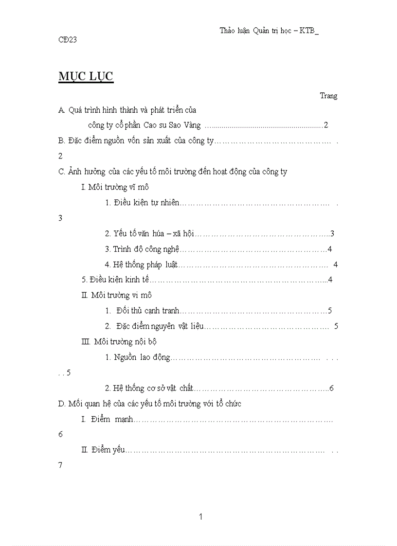 image for page Tìm hiểu Công ty cổ phần cao su sao vàng