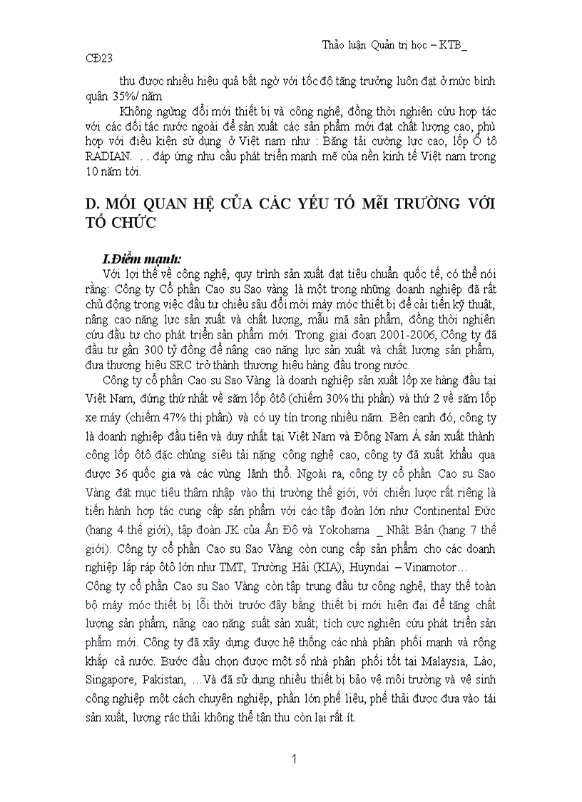 image for page Tìm hiểu Công ty cổ phần cao su sao vàng