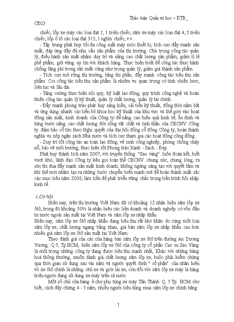 image for page Tìm hiểu Công ty cổ phần cao su sao vàng