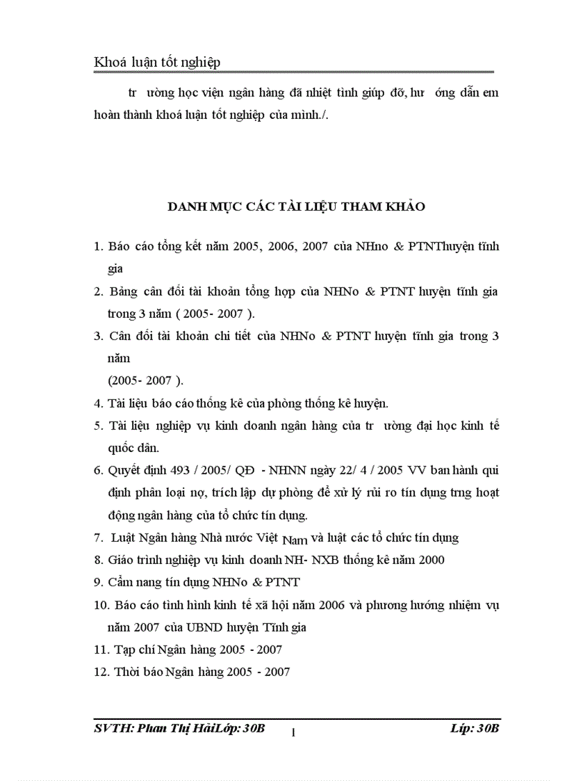 image for page Giải pháp nâng cao chất lượng tín dụng hộ sản xuất tại NHNNo PTNT huyện Tĩnh gia Thanh Hóa