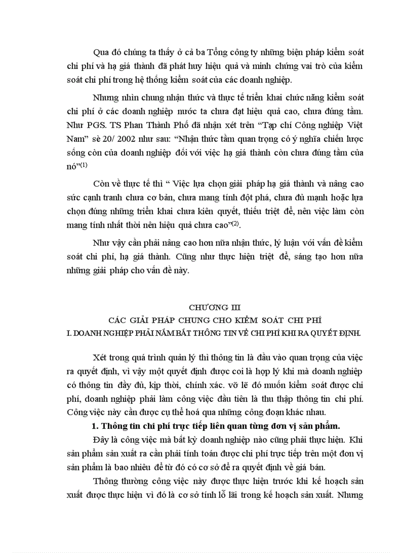 image for page Kiểm soát chi phí trong doanh nghiệp