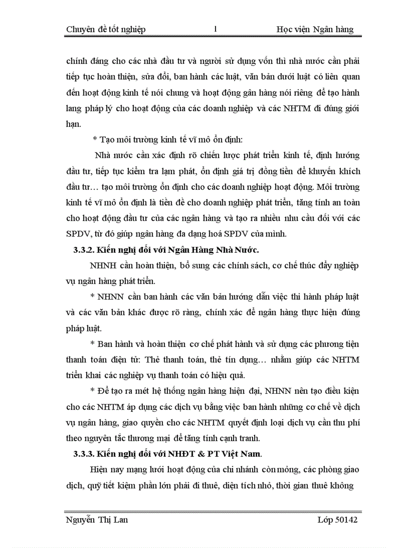 image for page Giải pháp phát triển sản phẩm dịch vụ tại NHĐT PT Hà Tây