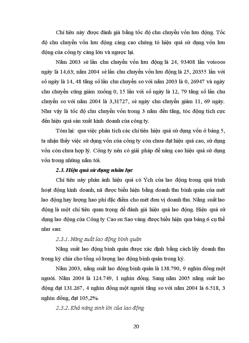 image for page Một số giải pháp nhằm nâng cao hiệu quả sản xuất kinh doanh của Công ty Cao su Sao vàng Hà Nội 1