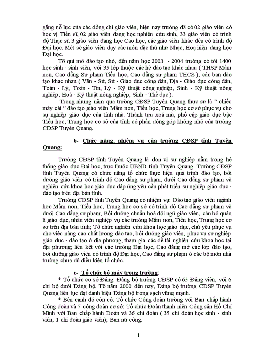 image for page Một số giải pháp bồi dưỡng để nâng cao trình độ chuyên môn cho giáo viên khoa xã hội thuộc trường cđsp tuyên quang giai đoạn 2004 2006