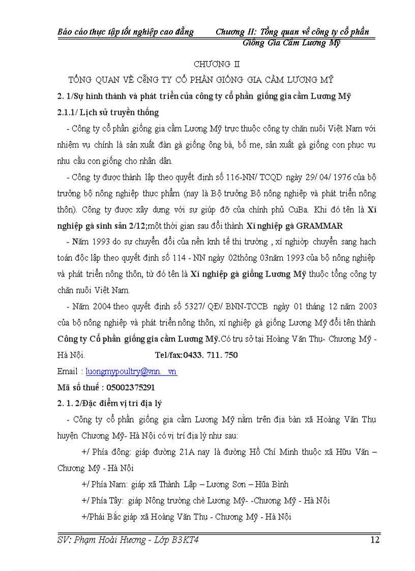 image for page Hoàn thiện công tác kế toán tiền lương và các khoản trích theo lương tại công ty cổ phần giống gia cầm Lương Mỹ