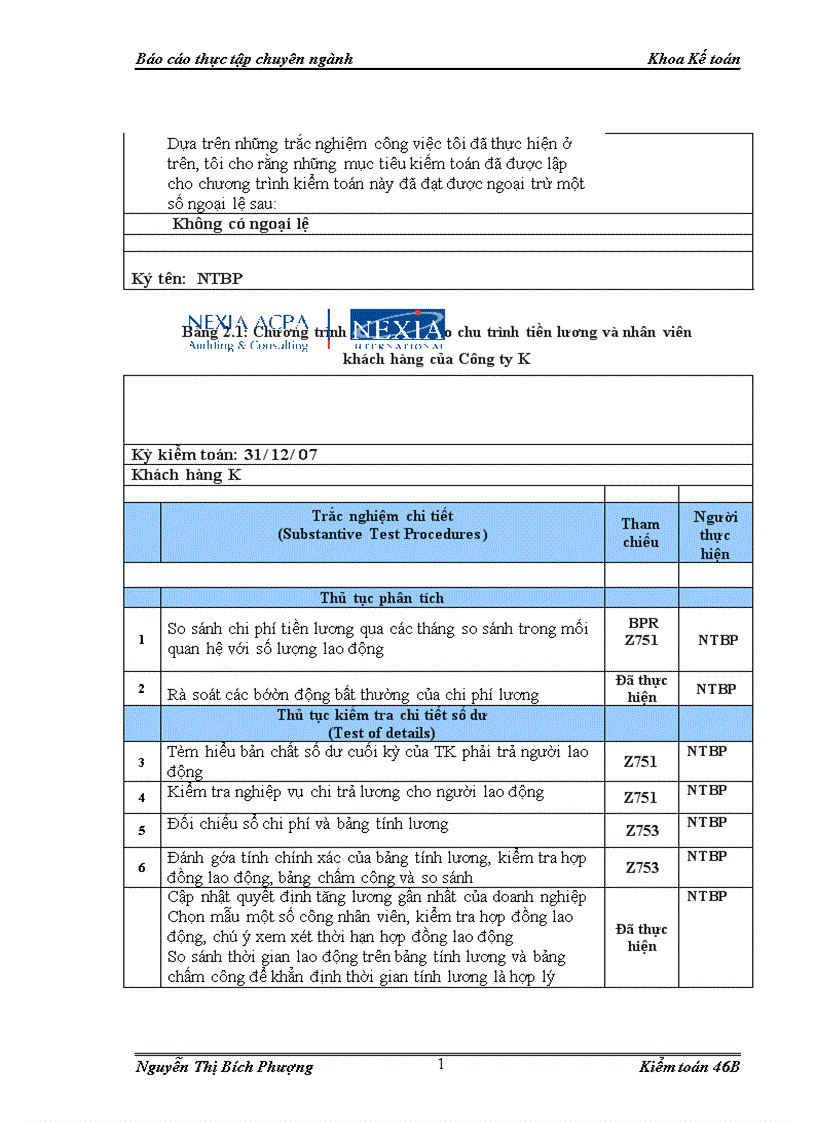 image for page Hoàn thiện quy trình kiểm toán chu trình tiền lương và nhân viên do công ty TNHH Kiểm toán và Tư vấn NEXIA ACPA thực hiện 1