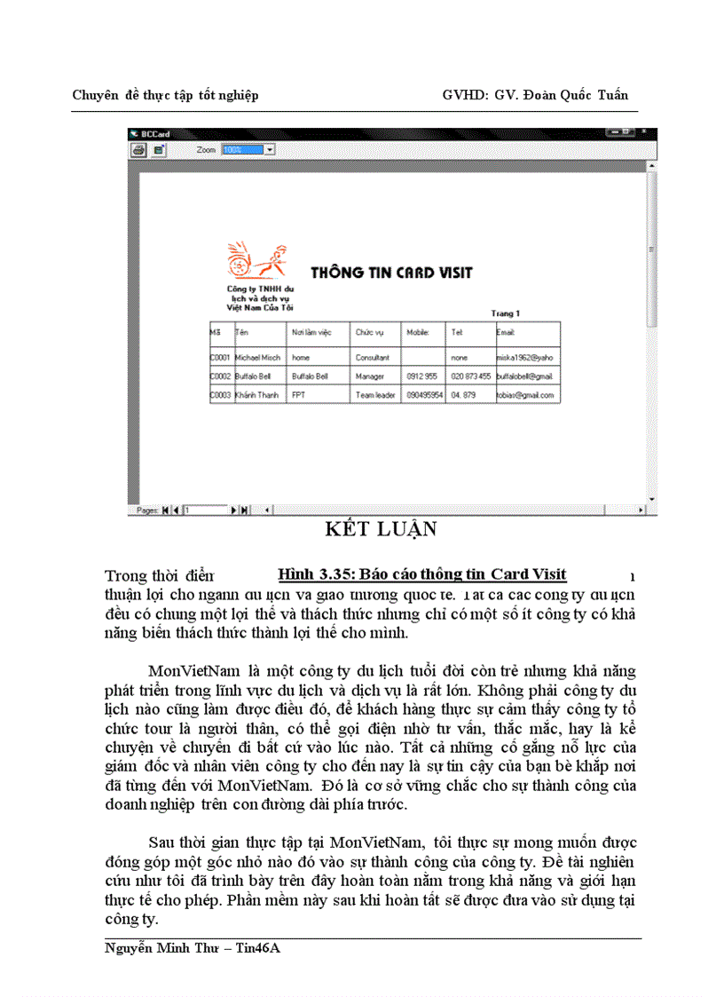 image for page Phân tích thiết kế hệ thống thông tin quản lý Card Visit Leaflet