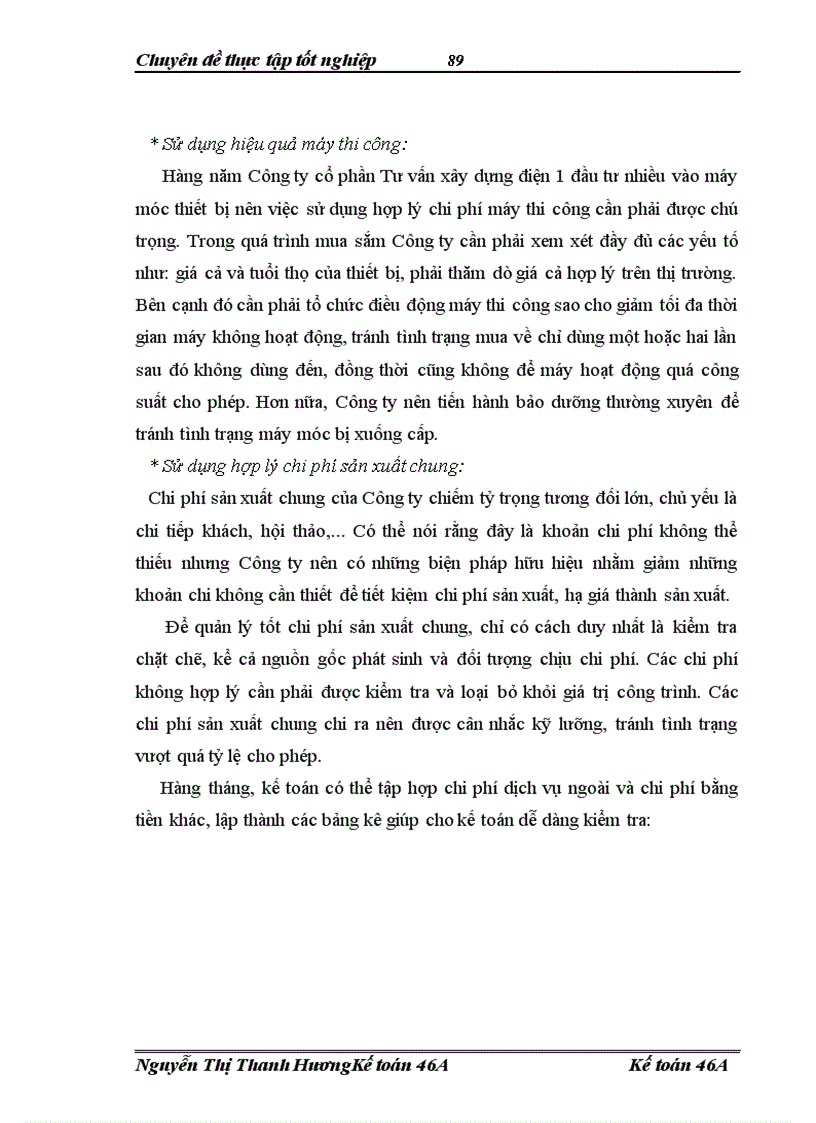 image for page Hoàn thiện hạch toán chi phí sản xuất và tính giá thành sản phẩm tại Công ty cổ phần Tư vấn xây dựng điện 1