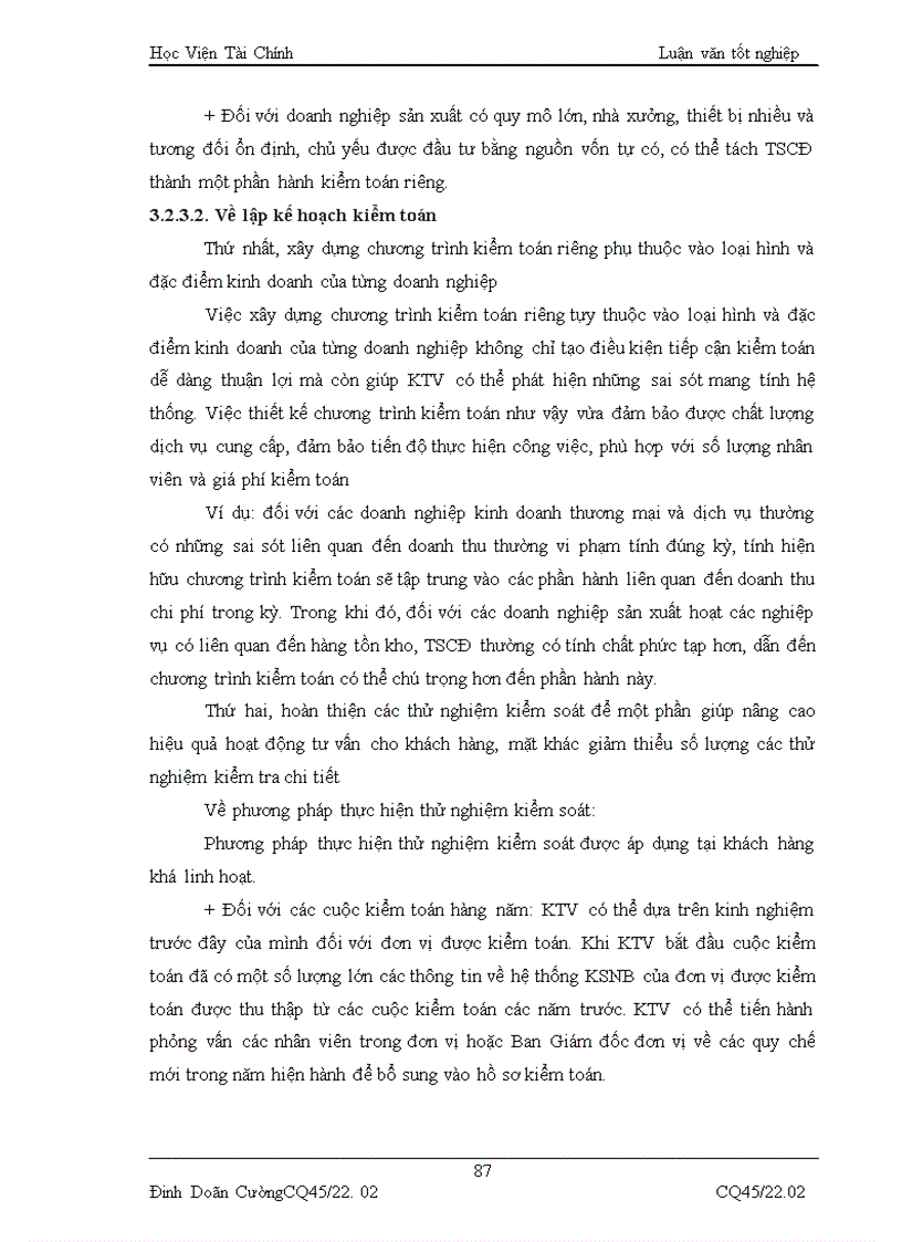 image for page Hoàn thiện kiểm toán khoản mục Tài sản cố định trong kiểm toán Báo cáo tài chính do Công ty TNHH Kiểm toán và tư vấn A C Chi nhánh Hà Nội thực hiện