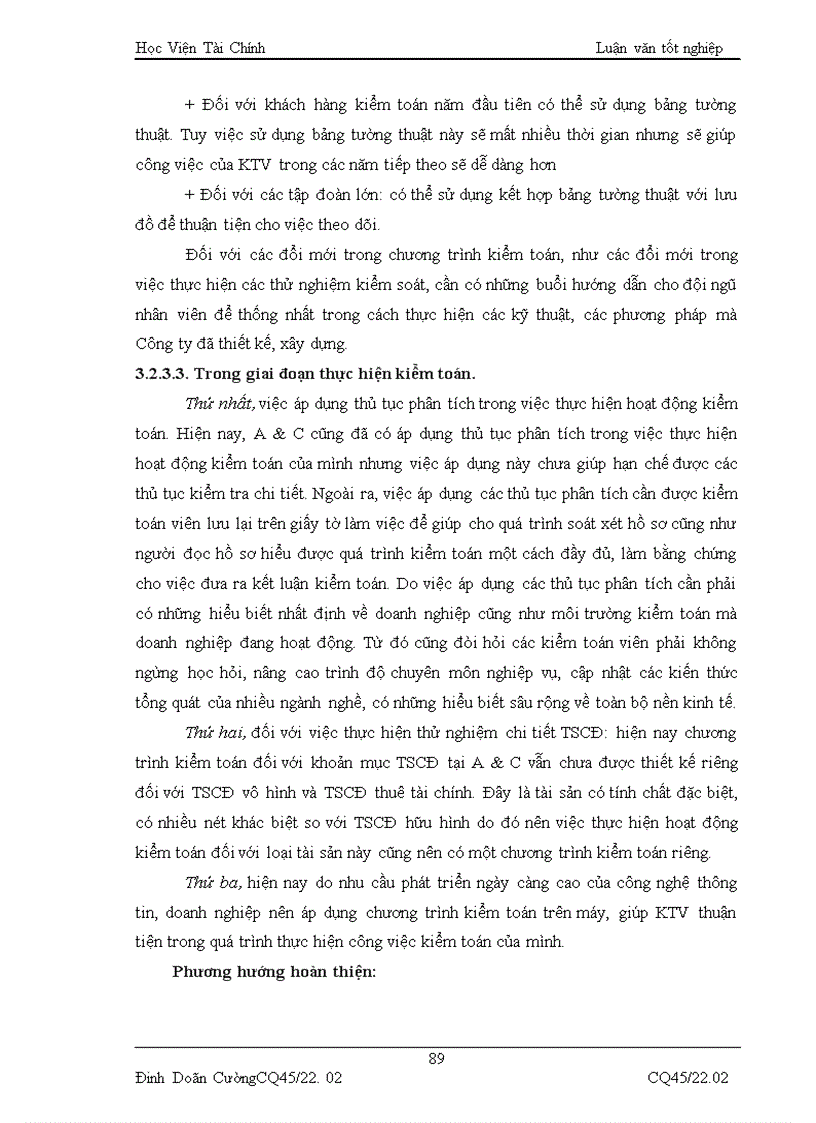 image for page Hoàn thiện kiểm toán khoản mục Tài sản cố định trong kiểm toán Báo cáo tài chính do Công ty TNHH Kiểm toán và tư vấn A C Chi nhánh Hà Nội thực hiện