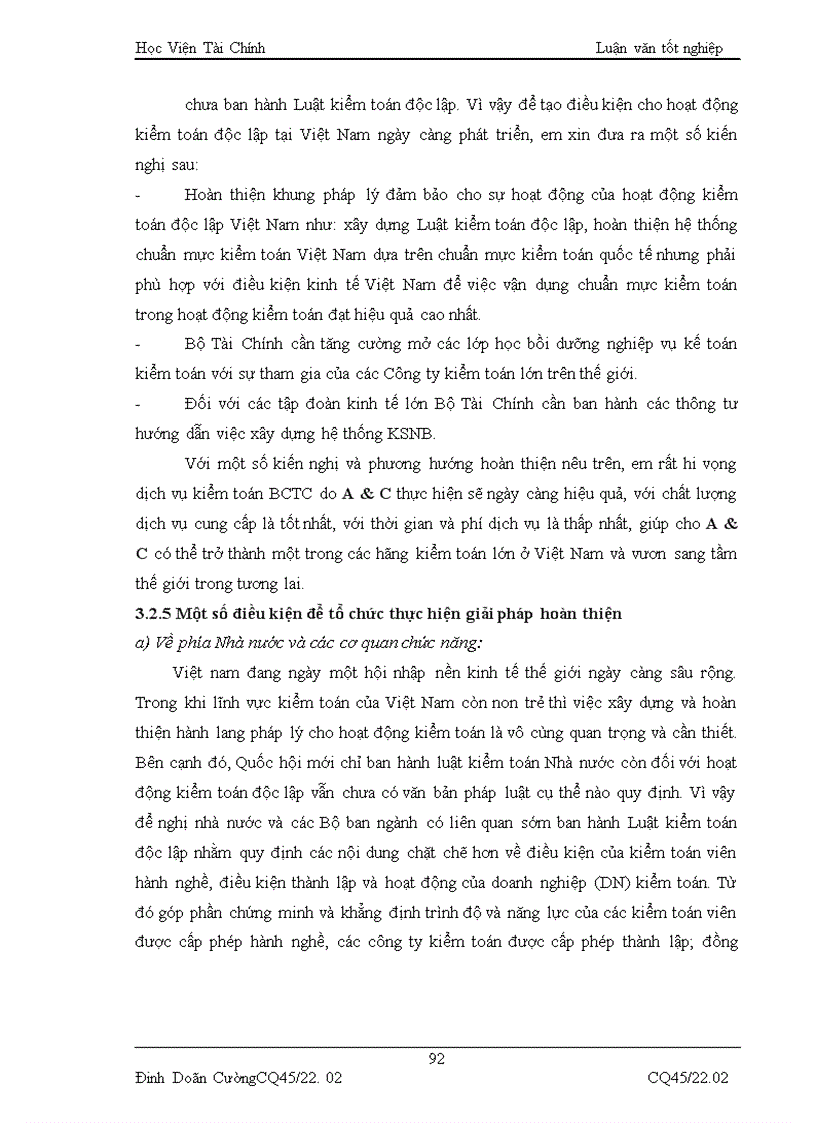 image for page Hoàn thiện kiểm toán khoản mục Tài sản cố định trong kiểm toán Báo cáo tài chính do Công ty TNHH Kiểm toán và tư vấn A C Chi nhánh Hà Nội thực hiện