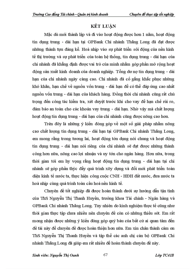 image for page Thực trạng và giải pháp nâng cao chất lượng tín dụng trung dài hạn tại NH TMCP Dầu Khí Toàn Cầu Chi nhánh Thăng Long