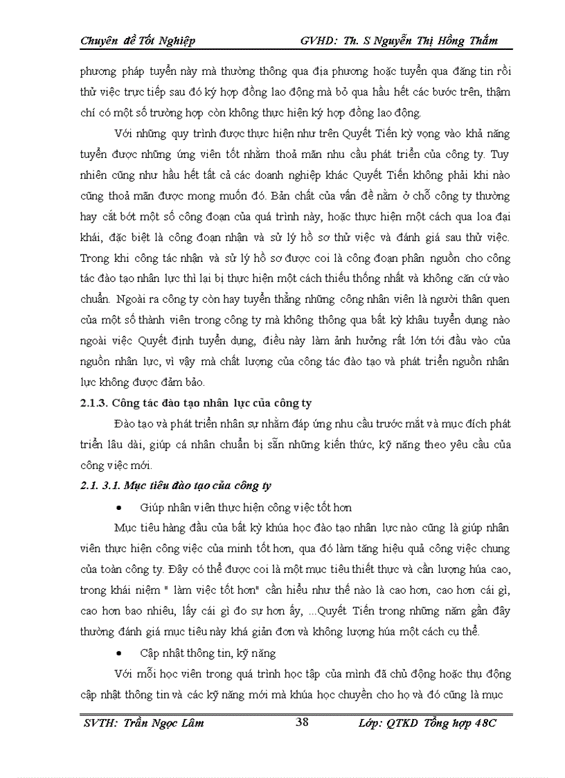image for page Một số giải pháp tăng cường công tác đào tạo và phát triển nguồn nhân lực tại công ty Đầu tư xây dựng Quyết Tiến