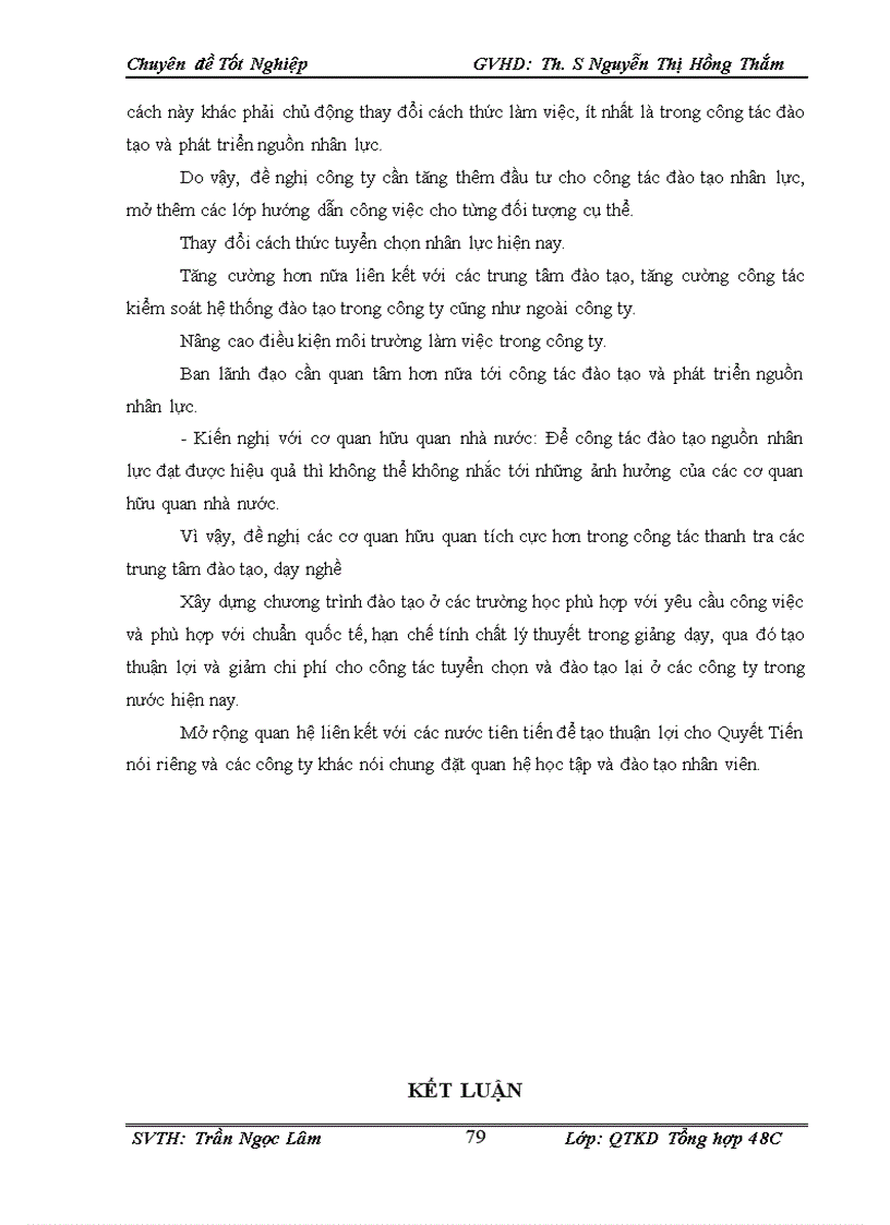image for page Một số giải pháp tăng cường công tác đào tạo và phát triển nguồn nhân lực tại công ty Đầu tư xây dựng Quyết Tiến