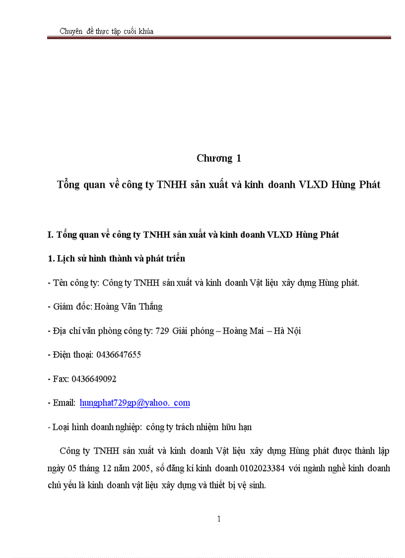 image for page Một số giải pháp nhằm hoàn thiện hệ thống kênh phân phối sản phẩm tại công ty TNHH Sản Xuất Kinh Doanh VLXD Hùng Phát