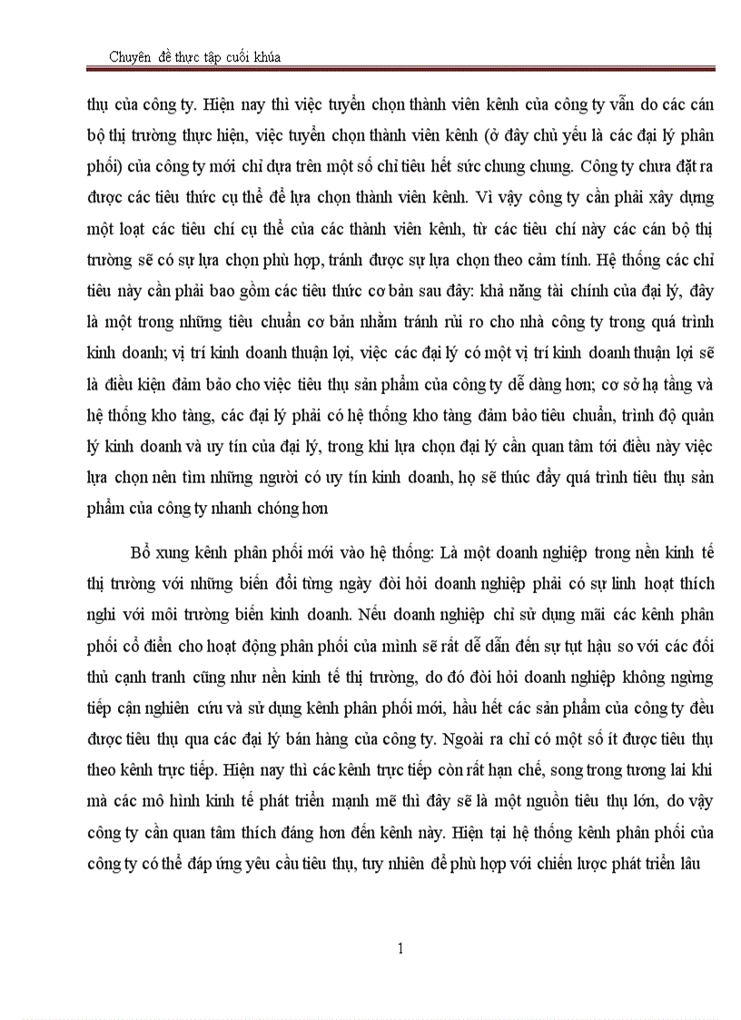 image for page Một số giải pháp nhằm hoàn thiện hệ thống kênh phân phối sản phẩm tại công ty TNHH Sản Xuất Kinh Doanh VLXD Hùng Phát