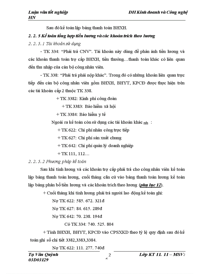 image for page Kế toán tiền lương và các khoản trích theo lương tại Công ty TNHH Thương mại và Phát triển Công nghệ Khai Quốc