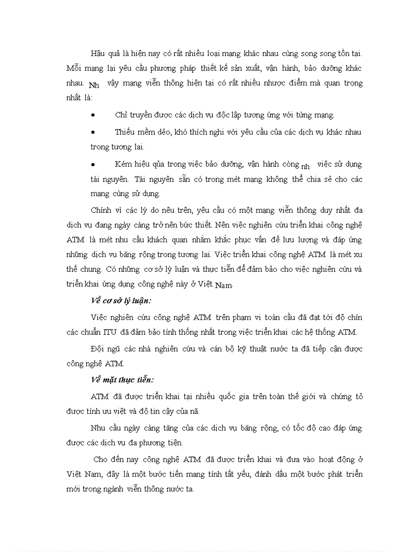 image for page Nghiên cứu tìm hiểu cấu trúc hệ thống mạng đường trục ứng dụng công nghệ ATM