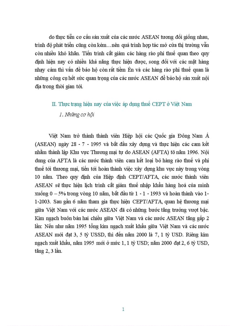 image for page Nội dung của chương trình CEPT