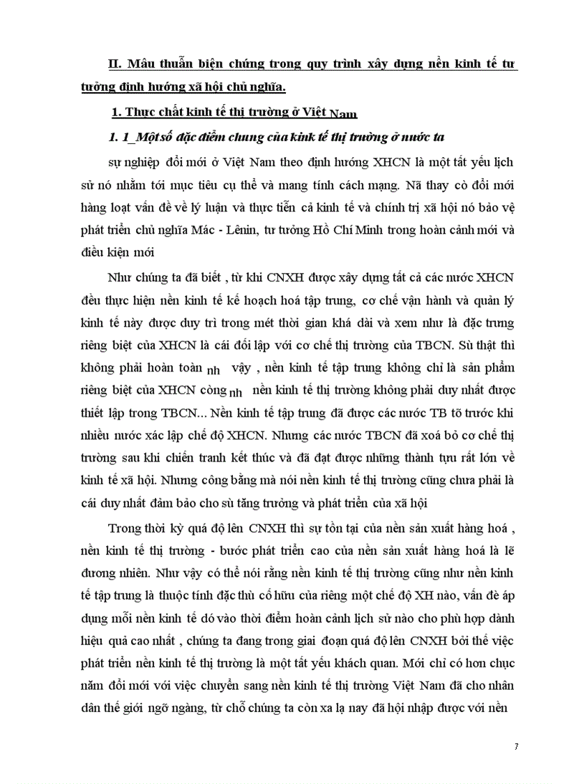 image for page Phép biện chứng về mâu thuẫn và vận dụng nó trong việc phân tích mâu thuẫn trong quá trình chuyển sang nền kinh tế thị trường ở Việt Nam 1