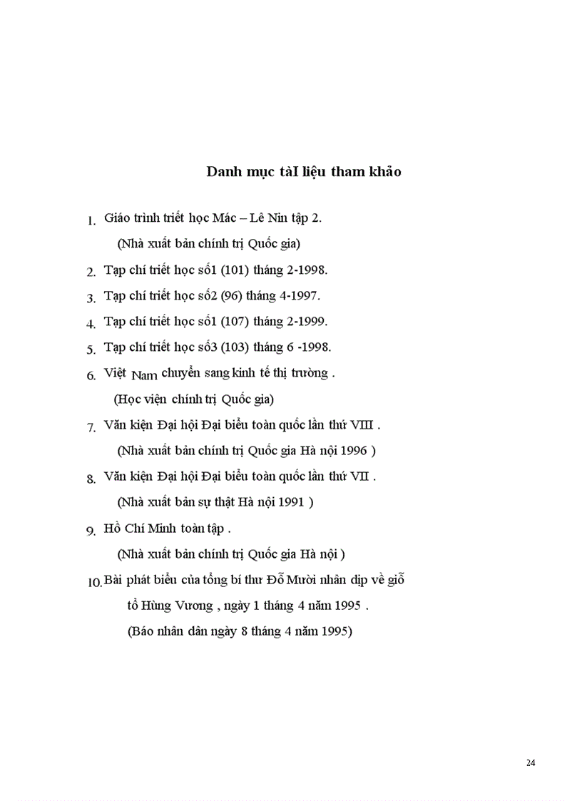 image for page Phép biện chứng về mâu thuẫn và vận dụng nó trong việc phân tích mâu thuẫn trong quá trình chuyển sang nền kinh tế thị trường ở Việt Nam 1