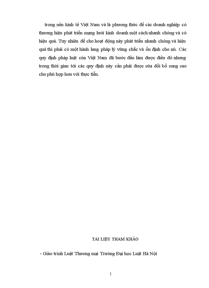 image for page thực tiễn của hoạt động nhượng quyền thương mại trên thế giới và việt nam