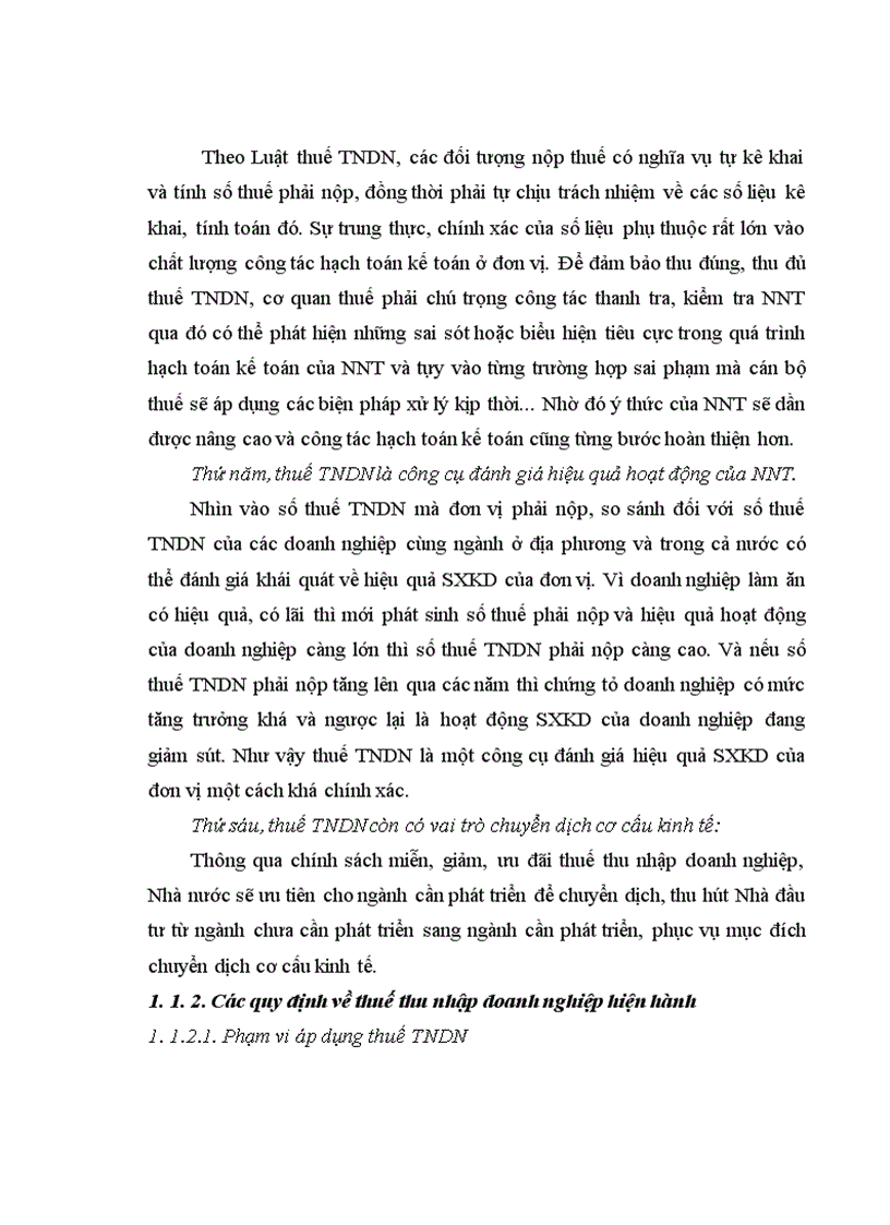 image for page Hoàn thiện kế toán thuế thu nhập doanh nghiệp trong các doanh nghiệp Việt Nam 1