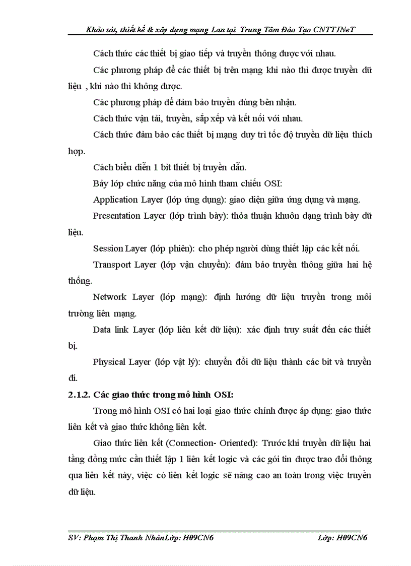 image for page Khảo sát thiết kế xây dựng mạng Lan tại Trung Tâm Đào Tạo CNTT INeT